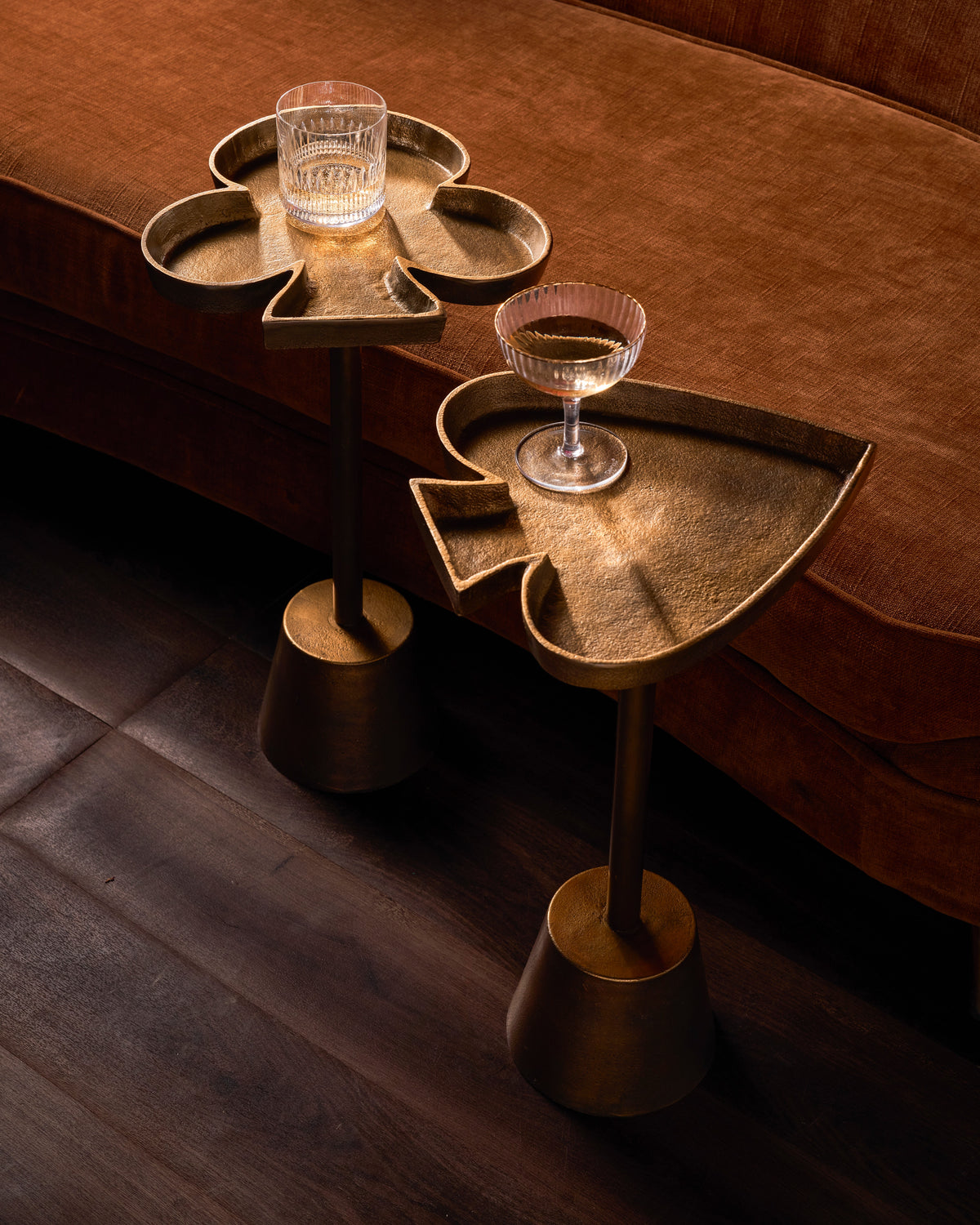 The Ace of Brass Drink Table