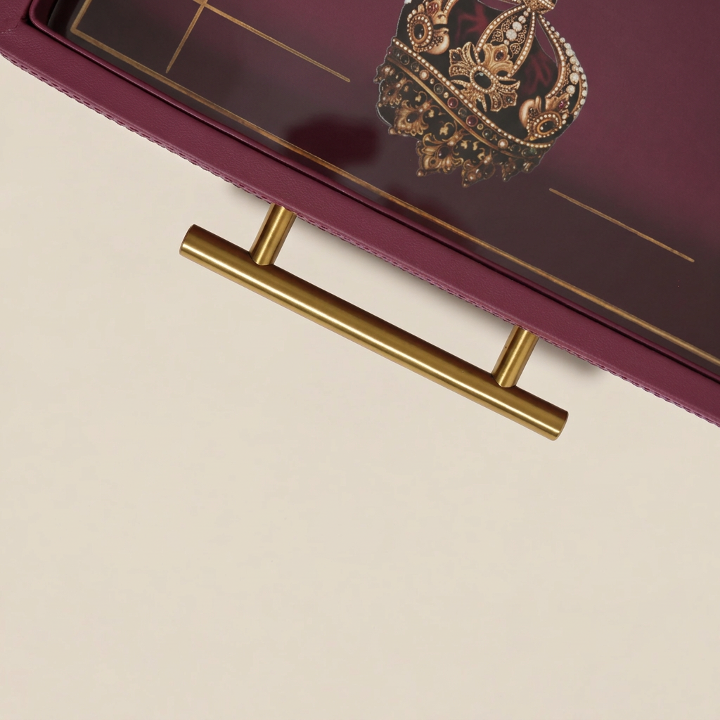 THE MAHARAJA & MAHARANI TRAY SET