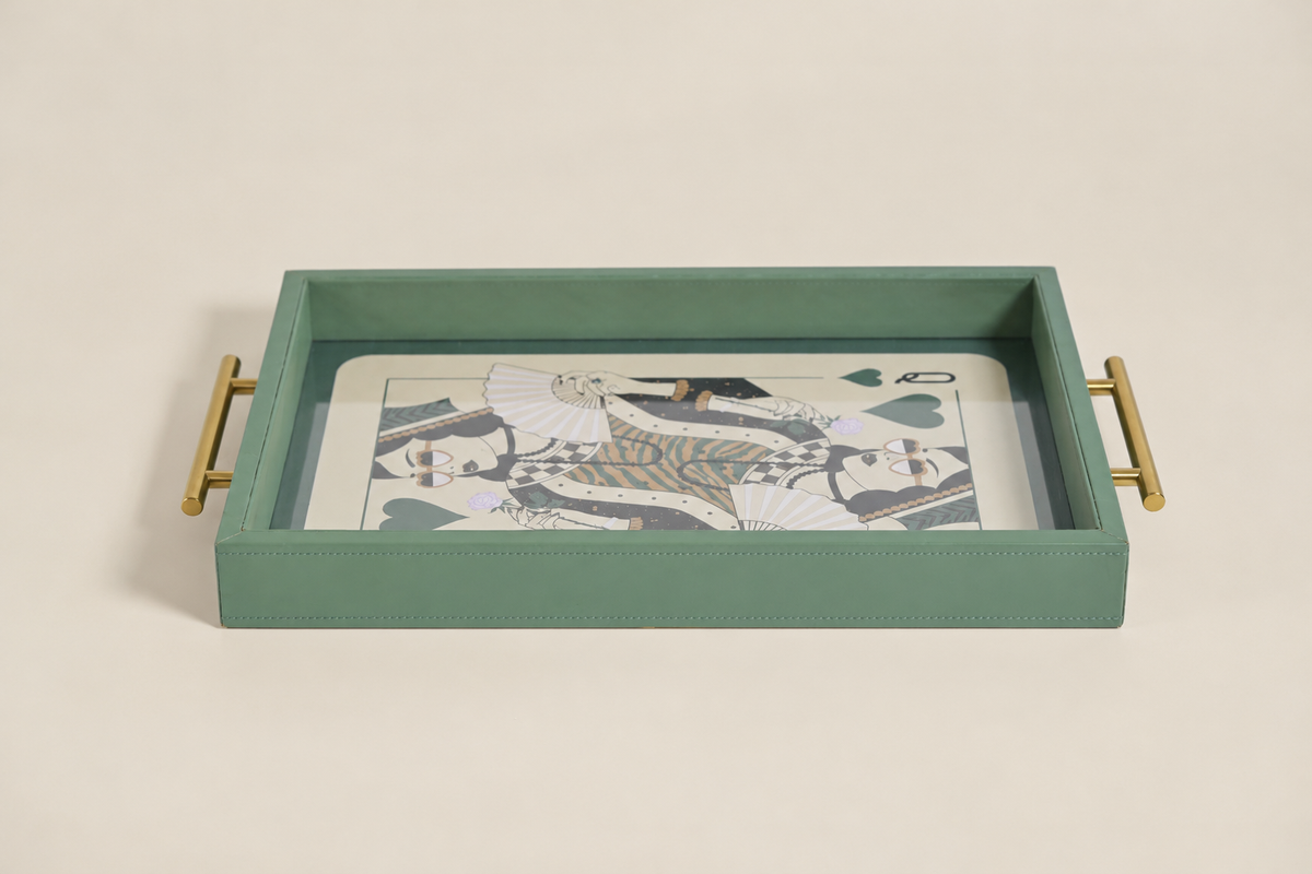 Retro Queen Tray